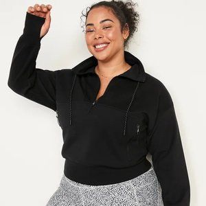 Dynamic Fleece Half-Zip Sweatshirt for Women